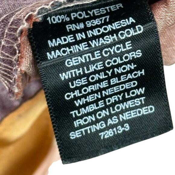 Worthington Satin Pleated Elastic Waist Pull On Skirt Maxi Log Womens sz XL - Picture 15 of 16